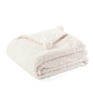 Jillian Harris x Canvas White Sherpa Throw